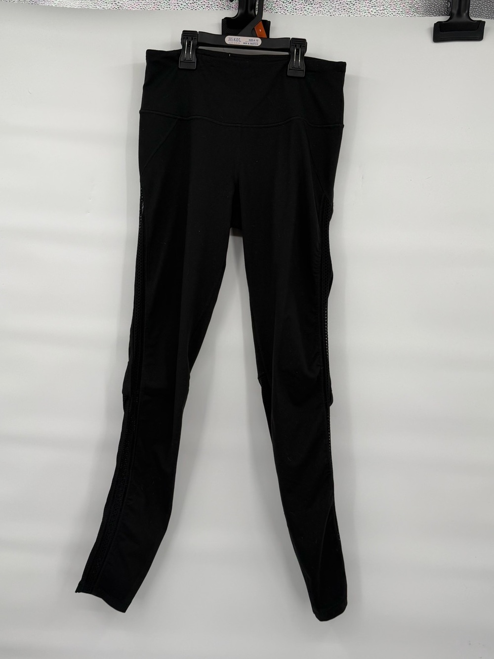 Victoria’s Secret sport black stripe mesh breathable leggings